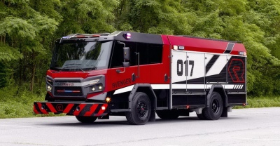 Концерн Rosenbauer представил новую пожарную машину для США